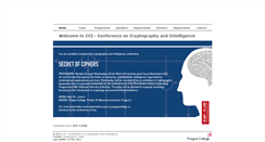 Desktop Screenshot of cci.praguecollege.cz